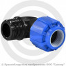 Отвод ПЭ компрессионный Дн 25-3/4&quot; 90гр НР (НАР) ТПК-АКВА