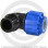 Отвод ПЭ компрессионный Дн 25-3/4" 90гр НР (НАР) ТПК-АКВА