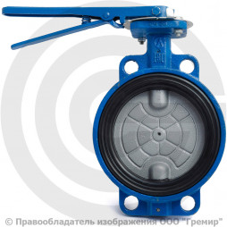 Затвор дисковый поворотный межфланцевый Ду-150 Ру-16 EPDM с чугунным диском ЛМЗ 32ч1р Затвор дисковый поворотный межфланцевый Ду-150 Ру-16 EPDM с чугунным диском ЛМЗ 32ч1р