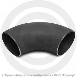 Отвод 720х10 (Ду-700) стальной (Ст.20) 90 градусов