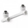 Планка PP-R монтажная белая НР (НАР) Дн 20-3/4&quot; VALFEX