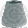 Переход 426х10-159х8 (Ду 400-150) оцинкованный концентрический ГОСТ 17378