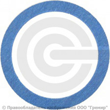 Прокладка фланцевая ПМБ Ду-450 Ру-40 (568х473х2) 2 мм ГОСТ 15180-86