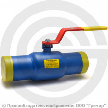 Кран стальной под приварку Ду-150 Ру-25 L=390мм МАРШАЛ 11с67п 2ЦП.00.1.025.150/125