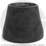 Переход ПК 133х5-108х4 (Ду 125-100) стальной (Ст.20) концентрический ГОСТ 17378