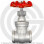 Задвижка нержавеющая муфтовая Ду-20 (3/4") Ру-64 ВР (ВН) NK-ZKm20/4