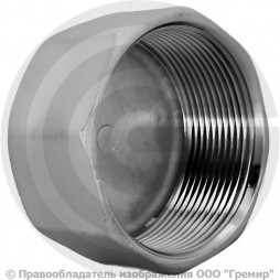 Заглушка нержавеющая AISI 304 6-ти гранная ВР (ВН) Ду-15 (1/2")