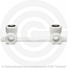 Планка PP-R монтажная белая ВР (ВН) Дн 25-3/4" PRO VALFEX