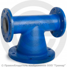 Пожарная подставка фланцевая ППФ Ду-150 (эпоксид) ГОСТ ISO 2531-2012