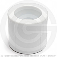 Муфта PP-R внутренняя пайка белая Дн 40 Pro Aqua