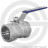 Кран нержавеющий AISI 304 (CF8) Ду-15 (1/2&quot;) Ру-64 ВР (ВН) муфтовый NK-BMG15/4