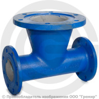 Пожарная подставка фланцевая ППФ Ду-200 Ру-16 ВЧШГ с ЦПП цинк+AL ГОСТ ISO 2531-2012