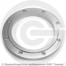 Фланец плоский нержавеющий 800-6-01-1-B-12х18н10т-IV ГОСТ 33259-2015