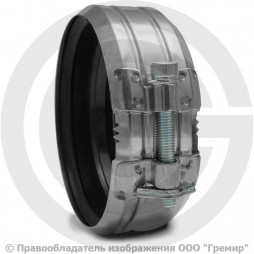 Хомут стальной оцинкованный SML Ду-250 Rapid Китай