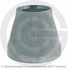 Переход 159х10-89х8 (Ду 150-80) оцинкованный концентрический ГОСТ 17378