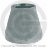 Переход 159х10-89х8 (Ду 150-80) оцинкованный концентрический ГОСТ 17378