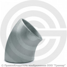 Отвод 32х3,5 (Ду-25) оцинкованный 45 градусов ГОСТ 17375